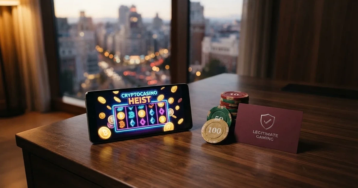 Comparativa visual de casinos online que aceptan Ethereum con tarjetas de licencia y símbolos de criptomonedas ETH